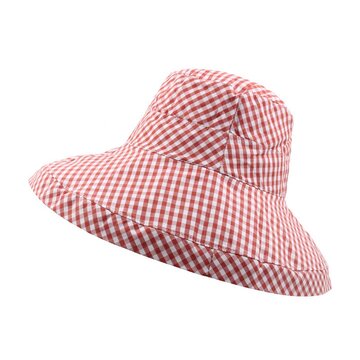 Foldable Cotton Thin Sunscreen Bucket Hat