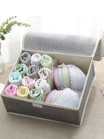 Unterwäsche-Aufbewahrungsbox aus Baumwolle