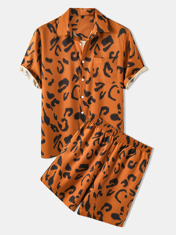 Leopard Print Light Suits