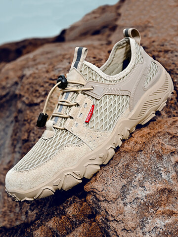 Men Outdoor Mesh Hiking Shoes