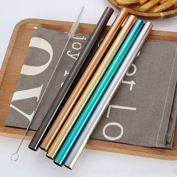 Stainless Steel Color Straw