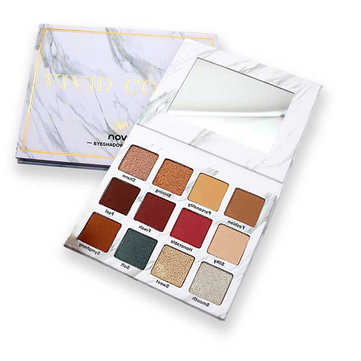 

12 Colors Marble Eyeshadow Palette, White