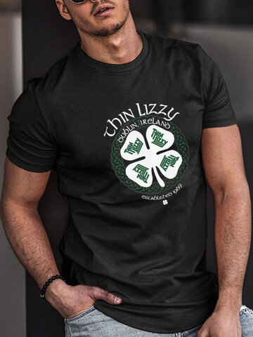 Clover Graphic St Patrick's Day T-Shirts