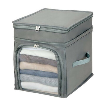 Foldable Storage Bags Clothes Blanket Quilt Closet Sweater Organizer Box Bag