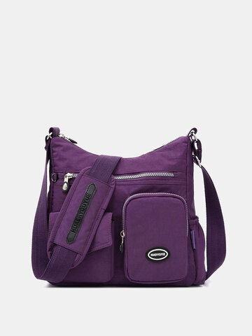 Women Nylon Large Capacity Waterproof Travel Handbag