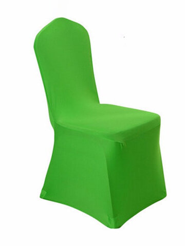 Elegante color sólido elástico elástico silla cubierta de asiento ordenador comedor Hotel decoración de fiesta