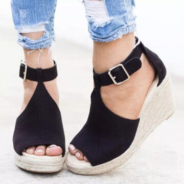 Platform Comfy Wedges Sandals