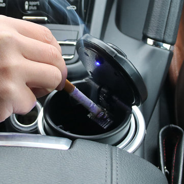 Special Car Ashtray With lED Lamp