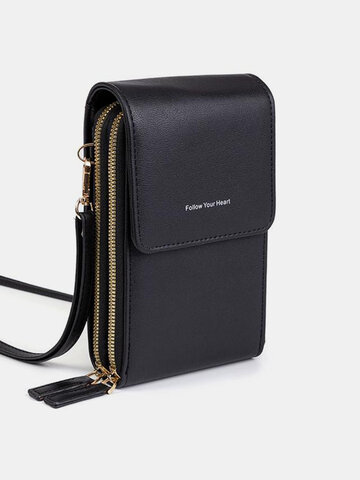 Clutch Bag Card Bag Large Capacity Multi-Pocket Crossbody Phone Bag