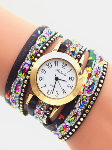 Colorful Printing Multi-layer Watch