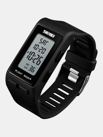 5 Colors Rectangle Dial Sports Digital Watch