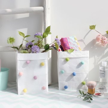 Kraft Paper Storage Bag Plantes Fleurs Sacs