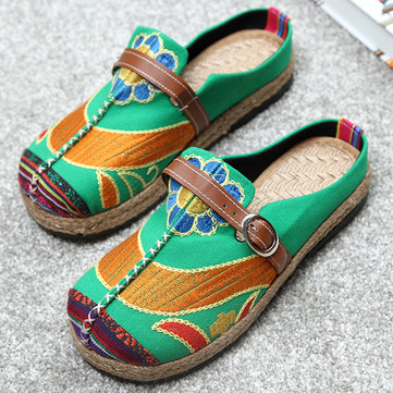 Embroidered Folkways Shoes