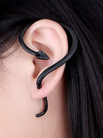 Left Ear Statement Snake Cuff Earring