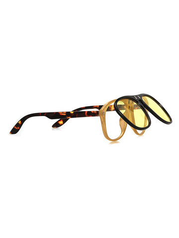 Men's Woman's Sunny Side Flip Sunglasses - Tortoise