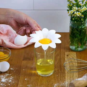 Egg White Separator Daisy Creative Flower Egg Separator