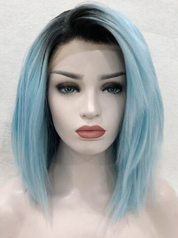 14 Inch Front Lace Synthetic Wigs
