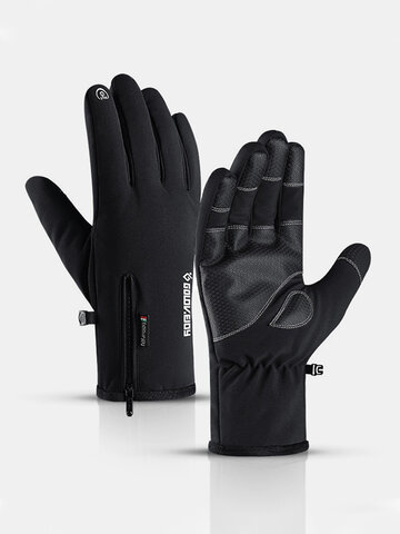 Men Waterproof Non-slip Warmth Gloves