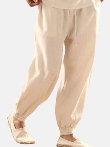 

Baggy Vintage Comfy Casual Harem Pants, Black white blue khaki