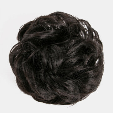 7 Colors Meatballs Wig Hair Ring Hair Bag Hair Accessories Matte High  Temperature Silk Hair Ring Styling Tool Cheap - NewChic
