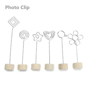 

Natural Wood Memo Pincer Clips Paper Photo Clip Holder Wooden Small Clamps Stand for Office Supplies, White