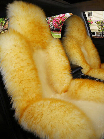Universal Fur Car Front Seat Cushion Automobile