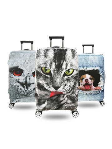 Thickening Cute Animal Luggage Cover 