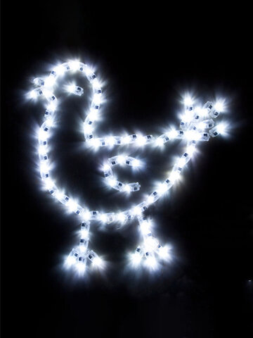 50Pcs / Lot LED Lámparas Globo Luces para linterna de papel Globo Fiesta de Navidad Decoración del hogar 