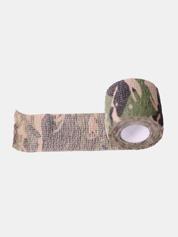 Camouflage Elastic Self-adhesive Tattoos Protecting Bandage Disposable Handle Grip Cotton