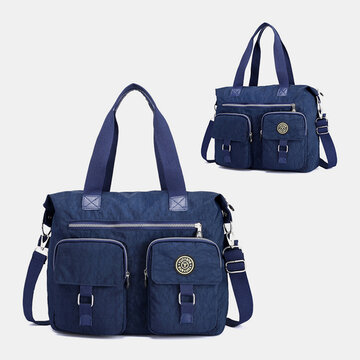 ハンドバッグミイラバッグ2018秋の新しい女性バッグ大容量トラベルハンドバッグ防水Ms.ショルダーバッグ