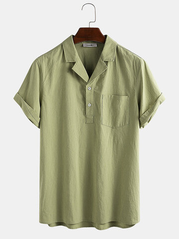 100% Cotton Solid Color T-shirt