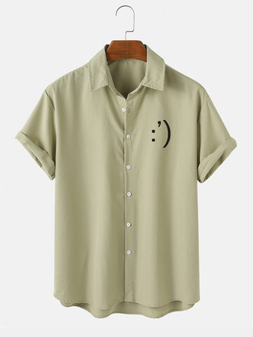 Smile Print Shirt