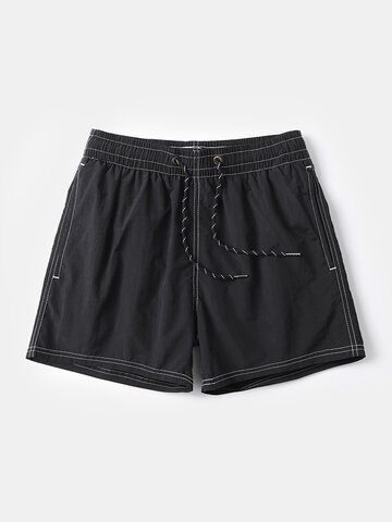 Knit Quick Dry Mutli-pocket Board Shorts
