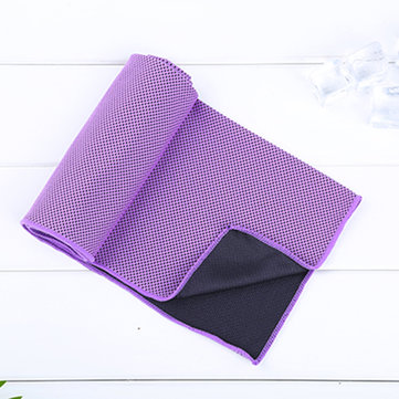 

Magic Sports Cool Towel Summer Sweat Absorbent Towel Quick Dry Washcloth For Gym Running Yoga, White
