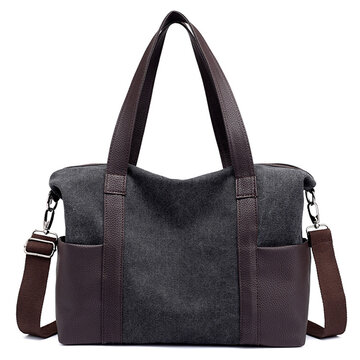 Women Canvas Durable Large Capacity Crossbody Bag