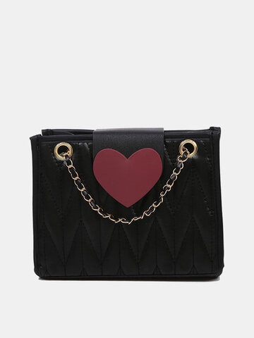 Chain Red Love Handbag