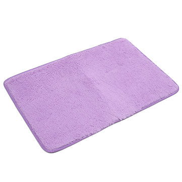 

3 Sizes Purple Fluffy Rugs Anti-Skid Shaggy Area Rug Floor Mat Dining Room Home Bedroom Carpet