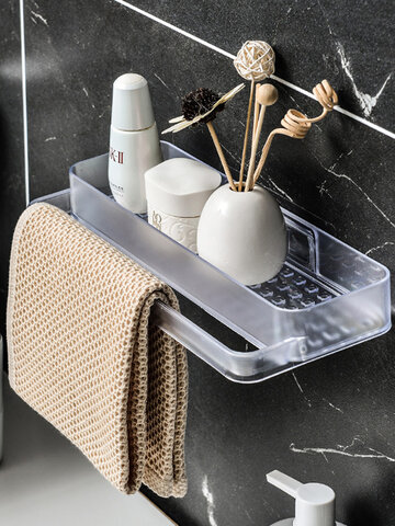 Cuisine salle de bain organisateur support de rangement mural support de rangement pour serviettes support de brosse à dents