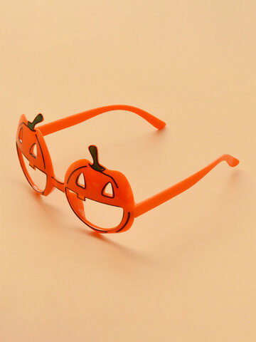 Halloween Unisex Pumpkin-shape Glasses