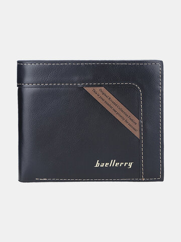 Artificial Leather Trifold Wallet