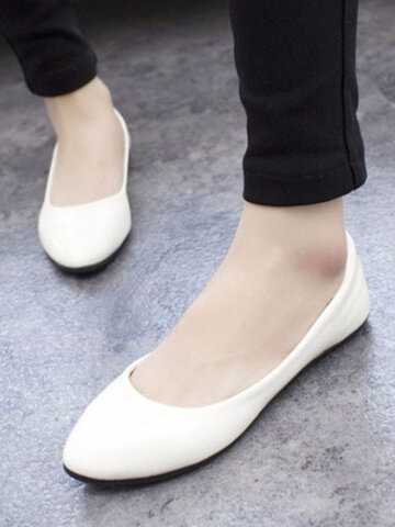 Korean Style Slip On Ballet Flat Shoes