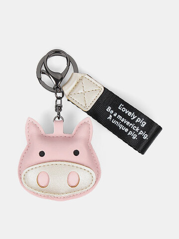 Cute Pig Key Chain Keyring Purse Bag