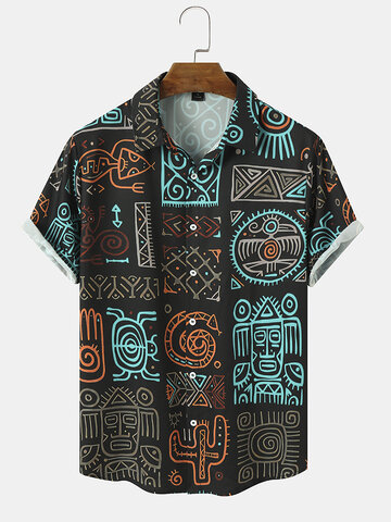 Camicie etniche tribali Modello