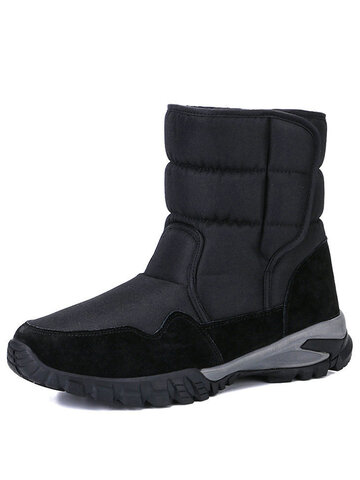 Men Waterproof Snow Boots