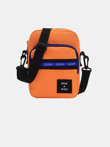 Color Block Zipper Bags
