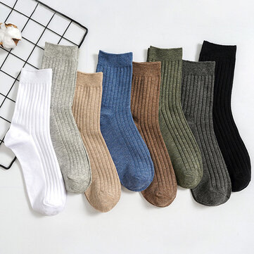 Ankle Socks Men's Socks Solid Color Draw Men's Tube Socks 