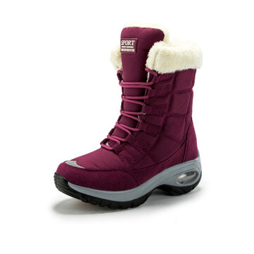Women Thick Bottom Outdoor Cotton Snow Boots 