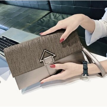 

Envelope Package 2019 Autumn New Korean Version Of The Women's Shoulder Slung Clutch Bag Dinner Phone Bag Factory Direct Sales