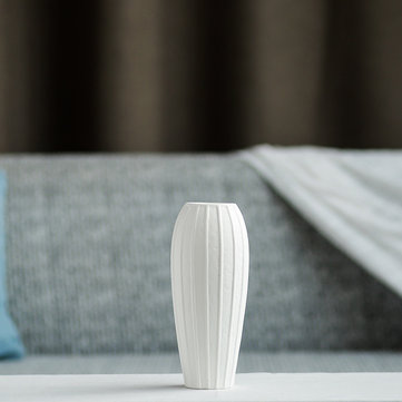 Vases à fleurs en céramique modernes-White