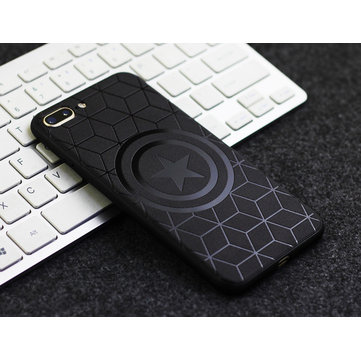 

Strong Relief For Apple Phone Shell Soft Shell Tpu Protection Sleeve 6sp Black 7p One Phone Sleeve 8p Lanyard